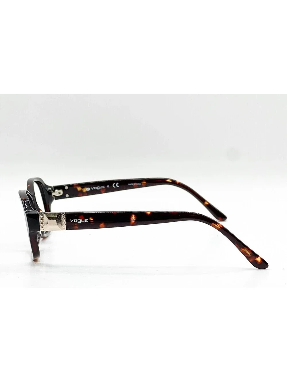 Vogue VO 5085-S 2438/73 Tortoise Rectangle Authentic Eyeglass Frames 54-17